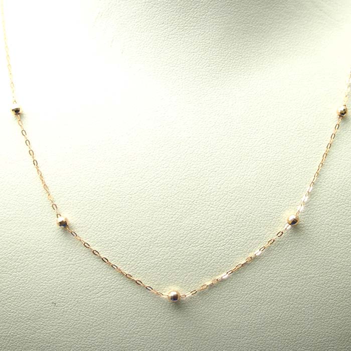 ミラーボールネックレス